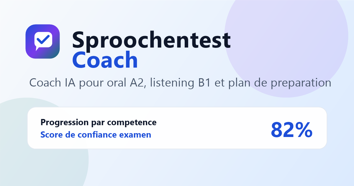Sproochentest Coach - préparation Sproochentest Luxembourg